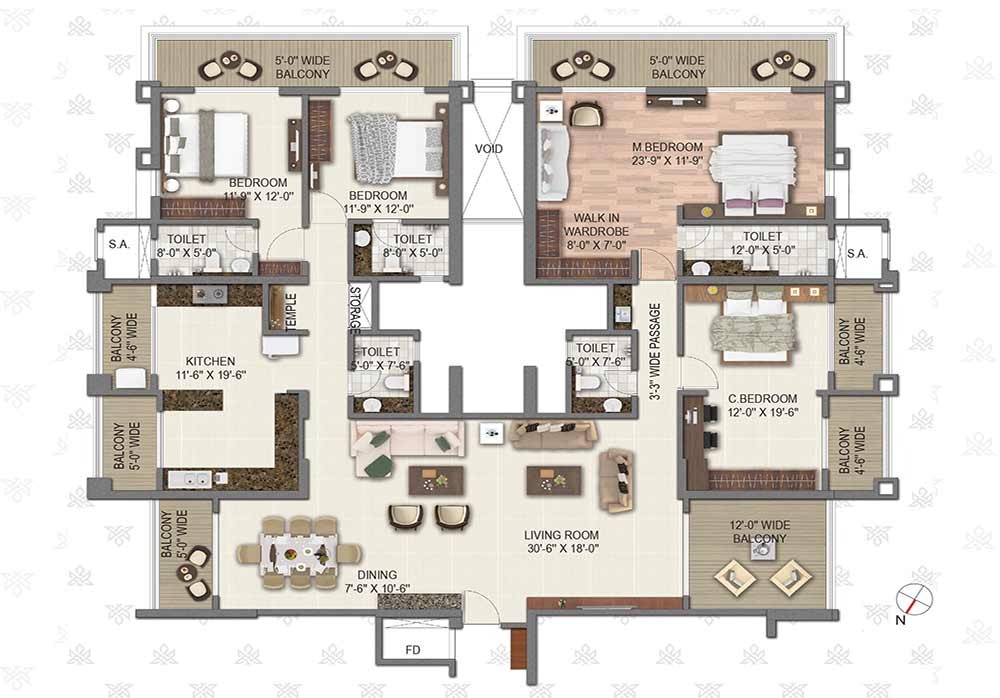 4 BHK